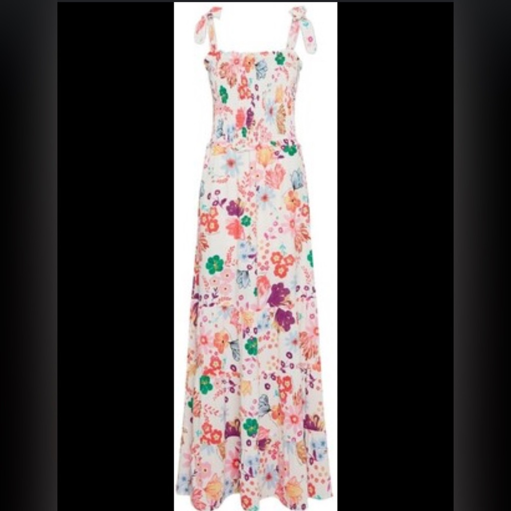 Maxi Dress - floral Multicolor